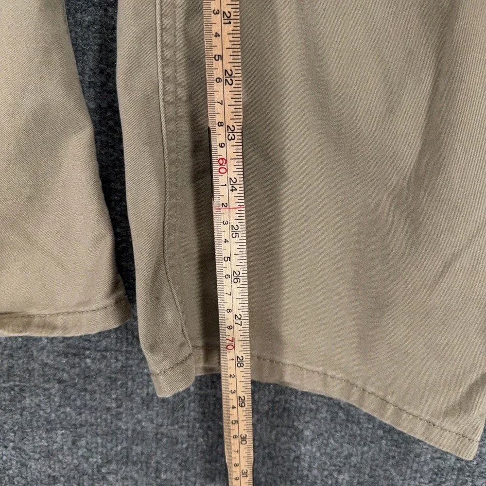 Levis 541 Athletic Taper Pants Mens 42x28 Tan Khaki Stretch Casual Chinos